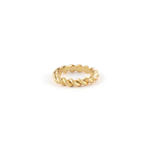 Chubby Twisted Rope Ring