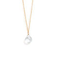 April Quartz Birthstone Pendant Necklace